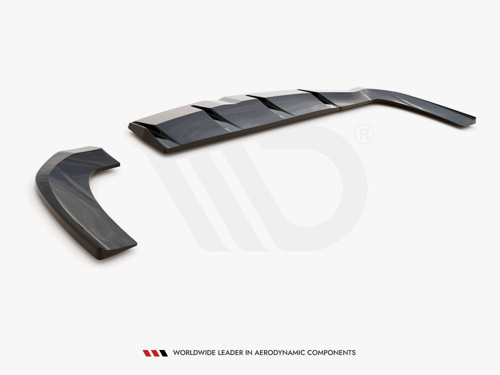 Rear Side Splitters Hyundai I30 Fastback N-Line Mk3 Facelift - Wayside Performance 