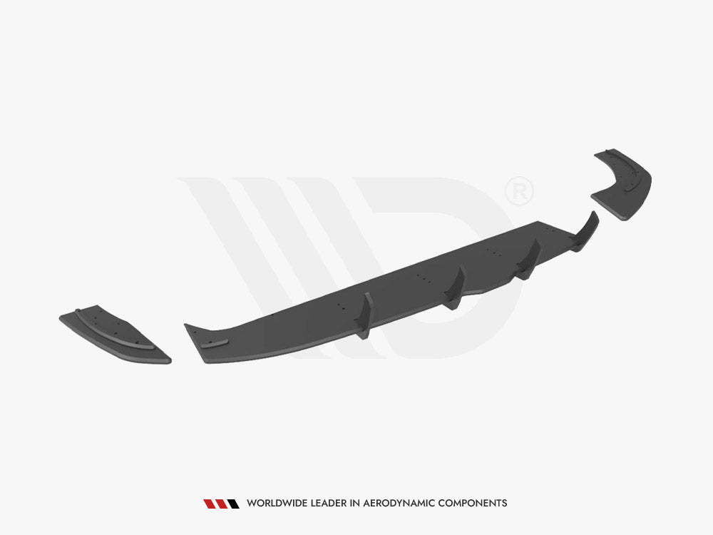 Street PRO Rear Diffuser Hyundai I30 Fastback N-Line Mk3 Facelift - Wayside Performance 