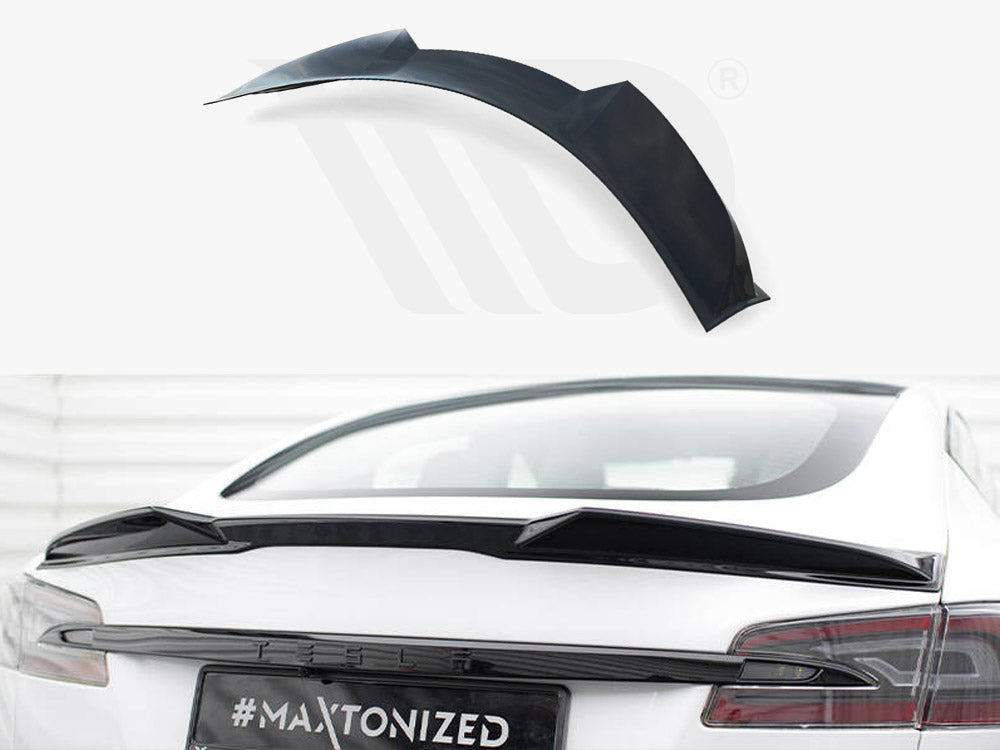 Spoiler CAP 3D Tesla Model S Plaid Mk1 Facelift - Wayside Performance 