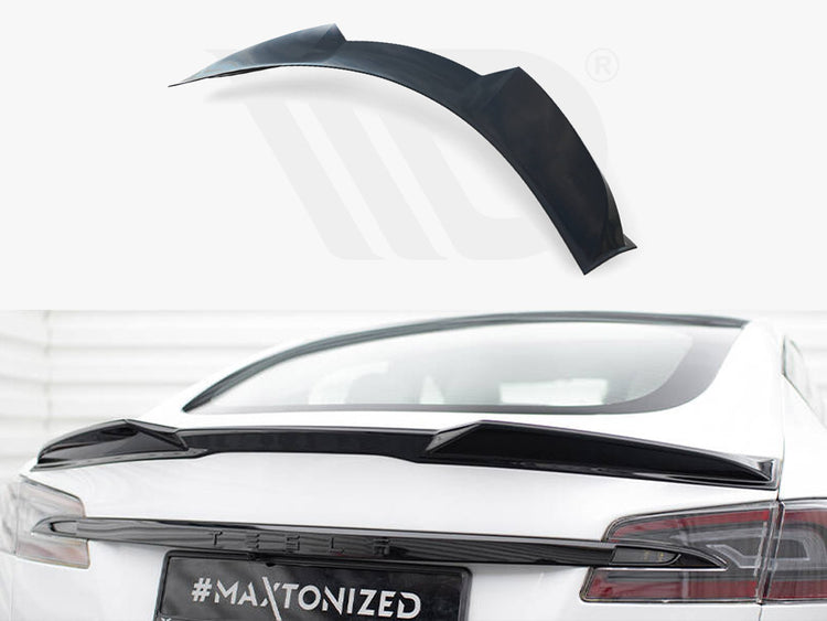 Spoiler CAP 3D Tesla Model S Plaid Mk1 Facelift - Wayside Performance 