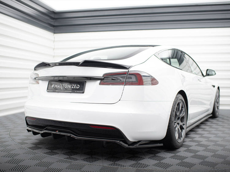 Spoiler CAP 3D Tesla Model S Plaid Mk1 Facelift - Wayside Performance 