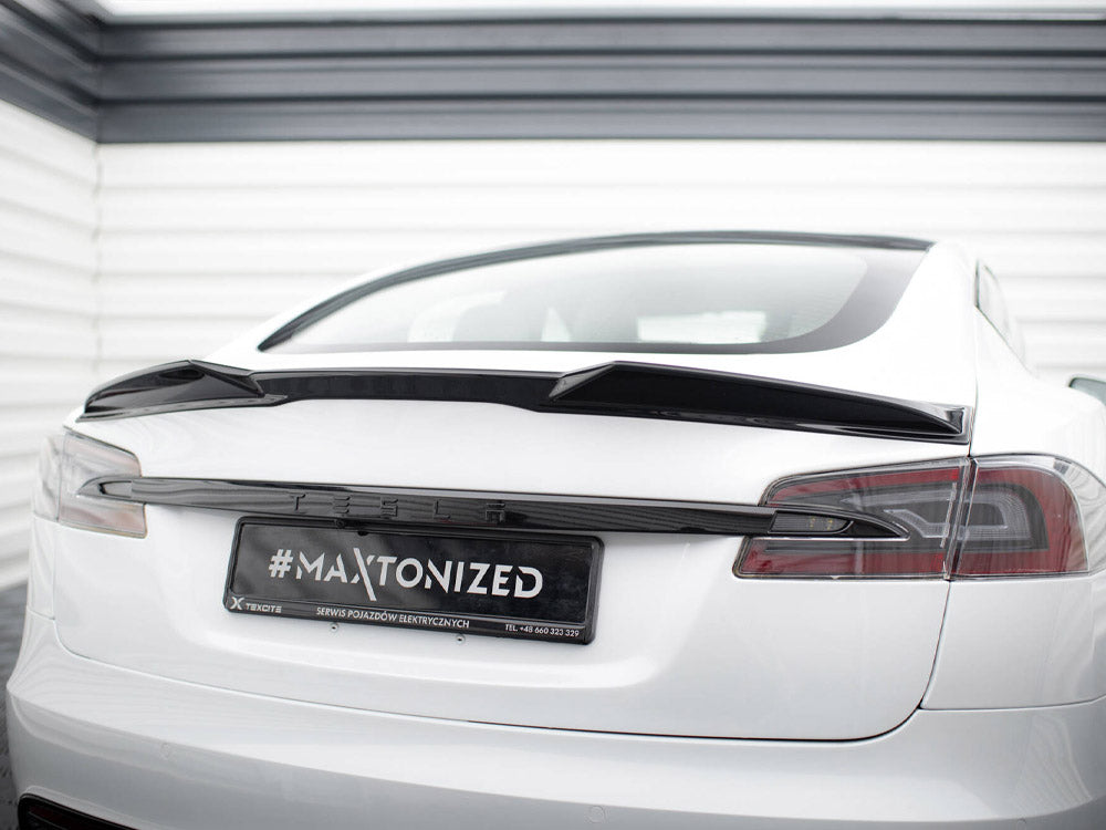 Spoiler CAP 3D Tesla Model S Plaid Mk1 Facelift - Wayside Performance 