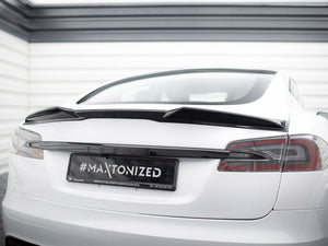Spoiler CAP 3D Tesla Model S Plaid Mk1 Facelift - Wayside Performance 