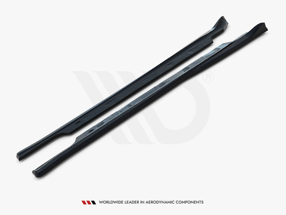Side Skirts Diffusers V.1 Tesla Model S Plaid Mk1 Facelift - Wayside Performance 