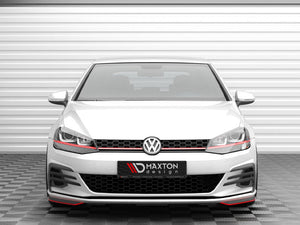 Front Side Splitters Volkswagen Golf GTI Mk7 Facelift - Wayside Performance 