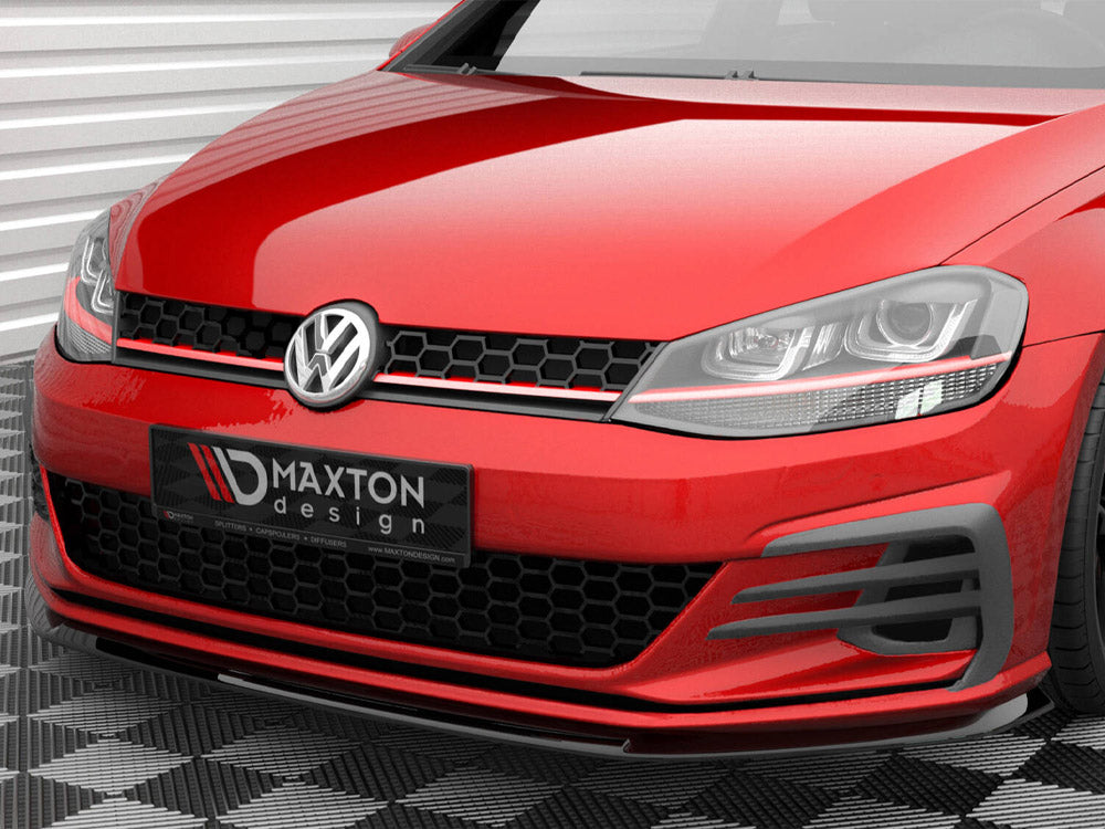 Front Splitter V.3 Volkswagen Golf GTI Mk7 Facelift - Wayside Performance 