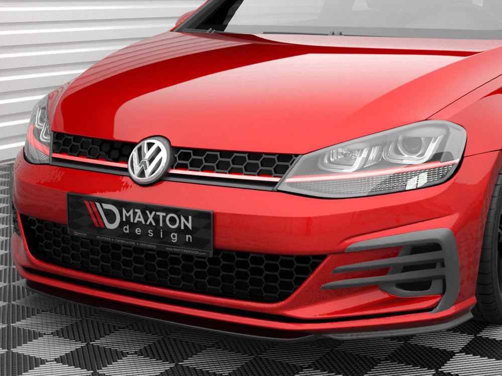 Front Splitter V.5 Volkswagen Golf GTI Mk7 Facelift - Wayside Performance 