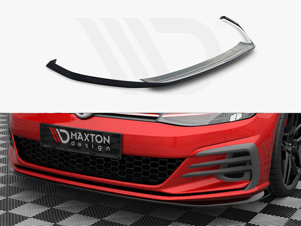 Front Splitter V.4 Volkswagen Golf GTI Mk7 Facelift - Wayside Performance 