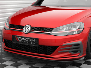 Front Splitter V.4 Volkswagen Golf GTI Mk7 Facelift - Wayside Performance 