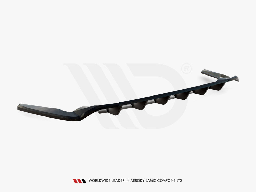 Central Rear Splitter (Vertical Bars) Toyota RAV4 GR Sport Mk5 - Wayside Performance 