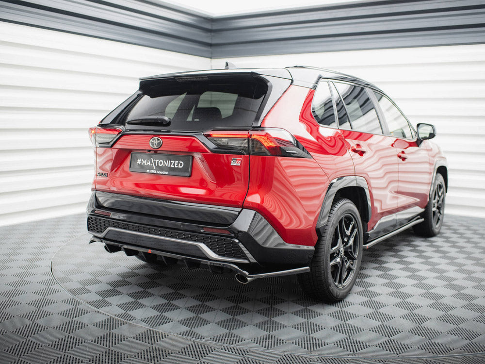 Central Rear Splitter (Vertical Bars) Toyota RAV4 GR Sport Mk5 - Wayside Performance 