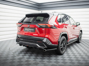 Central Rear Splitter (Vertical Bars) Toyota RAV4 GR Sport Mk5 - Wayside Performance 