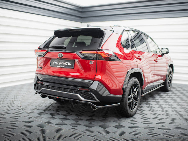 Central Rear Splitter (Vertical Bars) Toyota RAV4 GR Sport Mk5 - Wayside Performance 