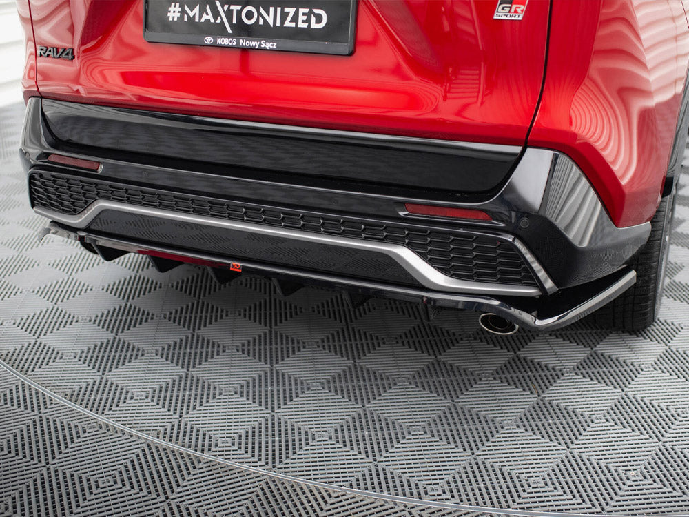 Central Rear Splitter (Vertical Bars) Toyota RAV4 GR Sport Mk5 - Wayside Performance 