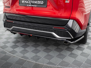 Central Rear Splitter (Vertical Bars) Toyota RAV4 GR Sport Mk5 - Wayside Performance 