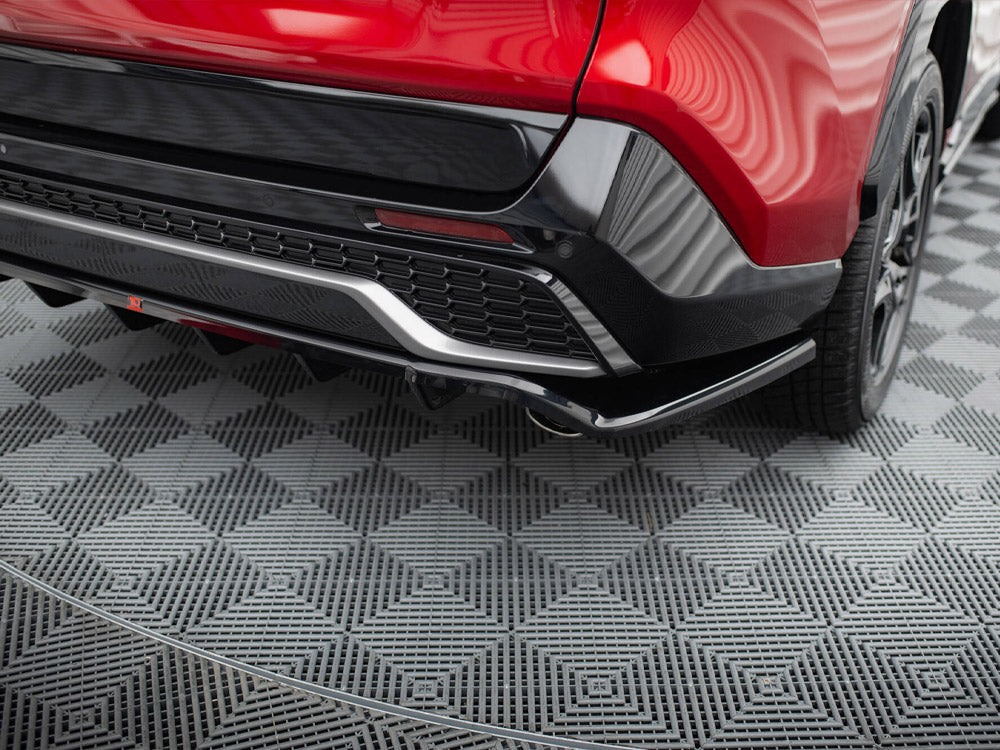 Central Rear Splitter (Vertical Bars) Toyota RAV4 GR Sport Mk5 - Wayside Performance 