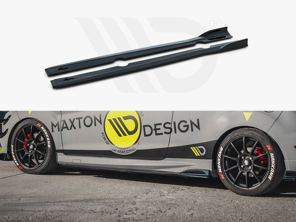 Side Skirts Diffusers V.3 Ford Fiesta ST / ST-Line Mk7 - Wayside Performance 