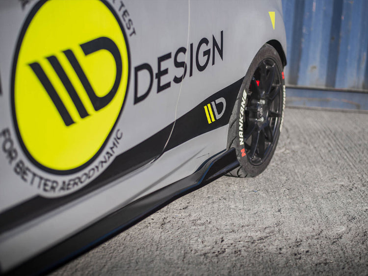 Side Skirts Diffusers V.3 Ford Fiesta ST / ST-Line Mk7 - Wayside Performance 