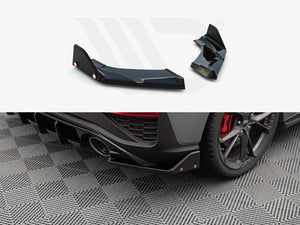Rear Side Splitters V.4 + Flaps Hyundai I30 N Hatchback Mk3 Facelift - Wayside Performance 