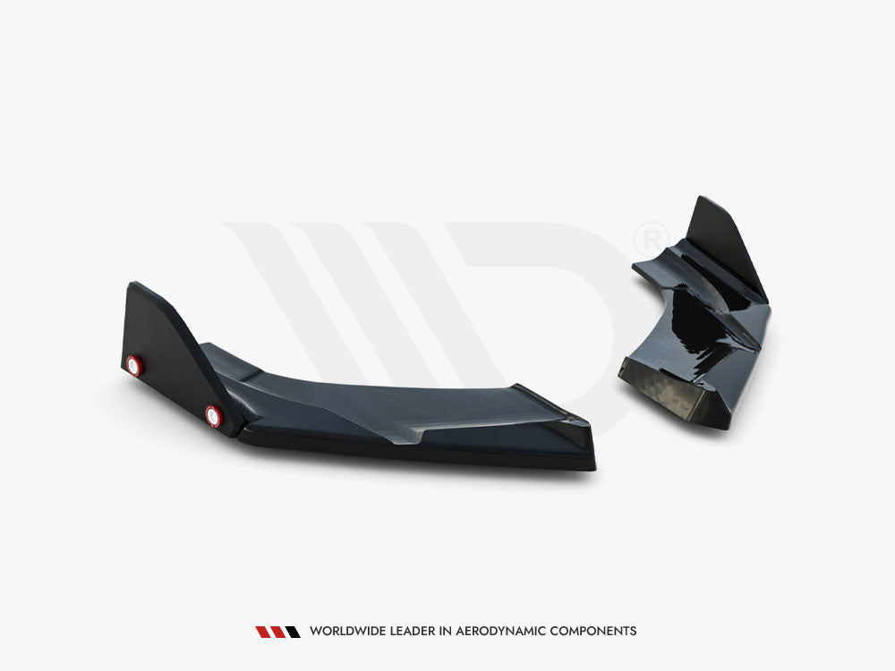 Rear Side Splitters V.4 + Flaps Hyundai I30 N Hatchback Mk3 Facelift - Wayside Performance 