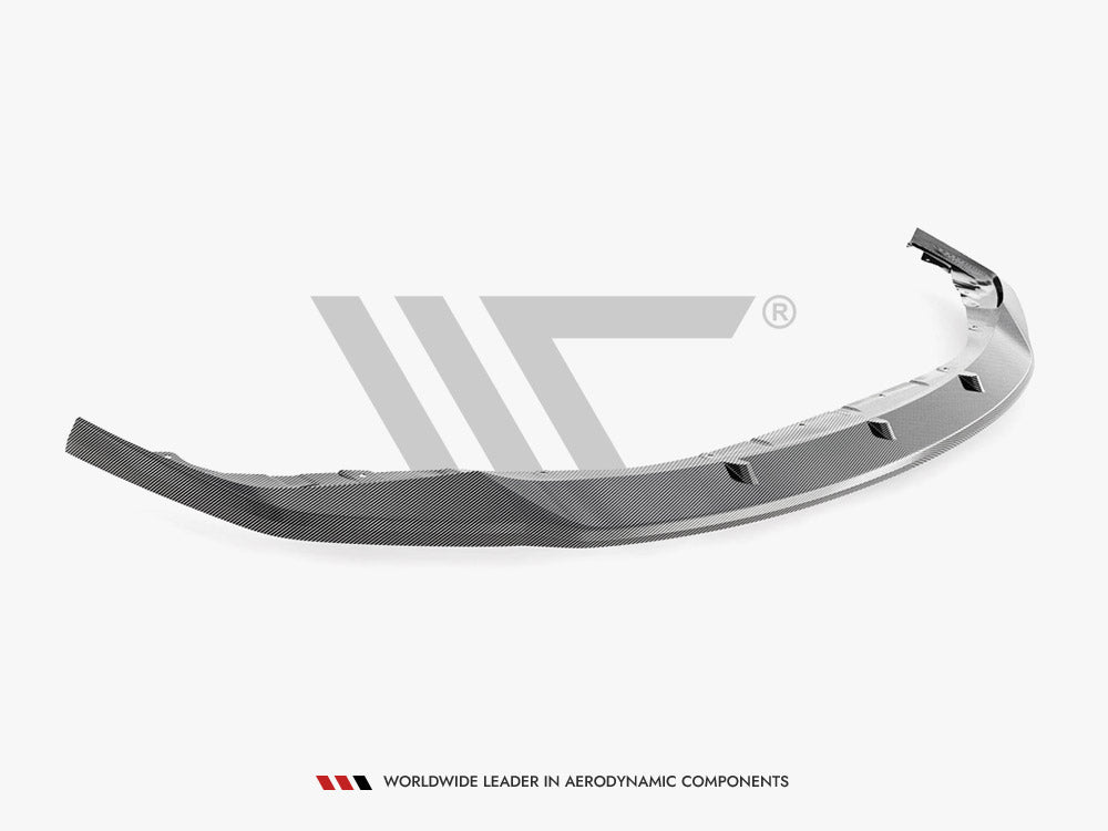 Carbon Fiber Front Splitter V.3 BMW M4 G82 / M3 G80 - Wayside Performance 