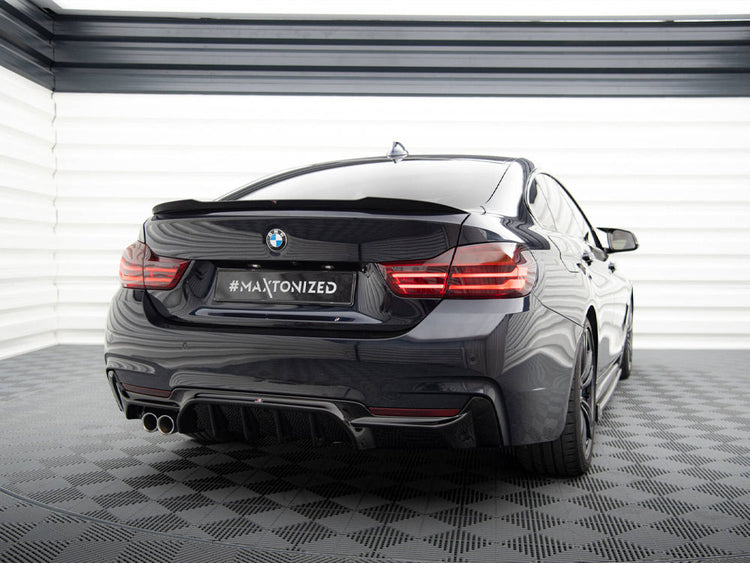 Rear Valance BMW 4 Coupe / Gran Coupe M-Pack F32 / F36 (Version with exhaust on one side) - Wayside Performance 