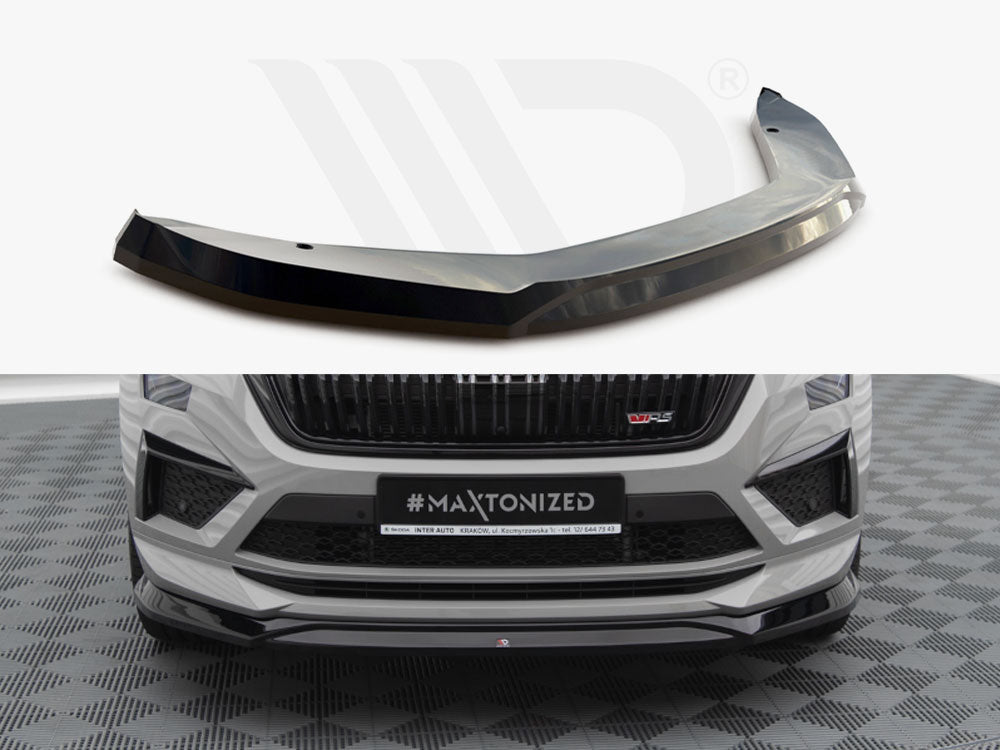 Front Splitter V.2 Skoda Kodiaq RS Mk1 Facelift - Wayside Performance 