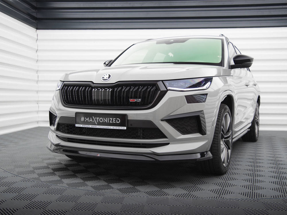 Front Splitter V.2 Skoda Kodiaq RS Mk1 Facelift - Wayside Performance 