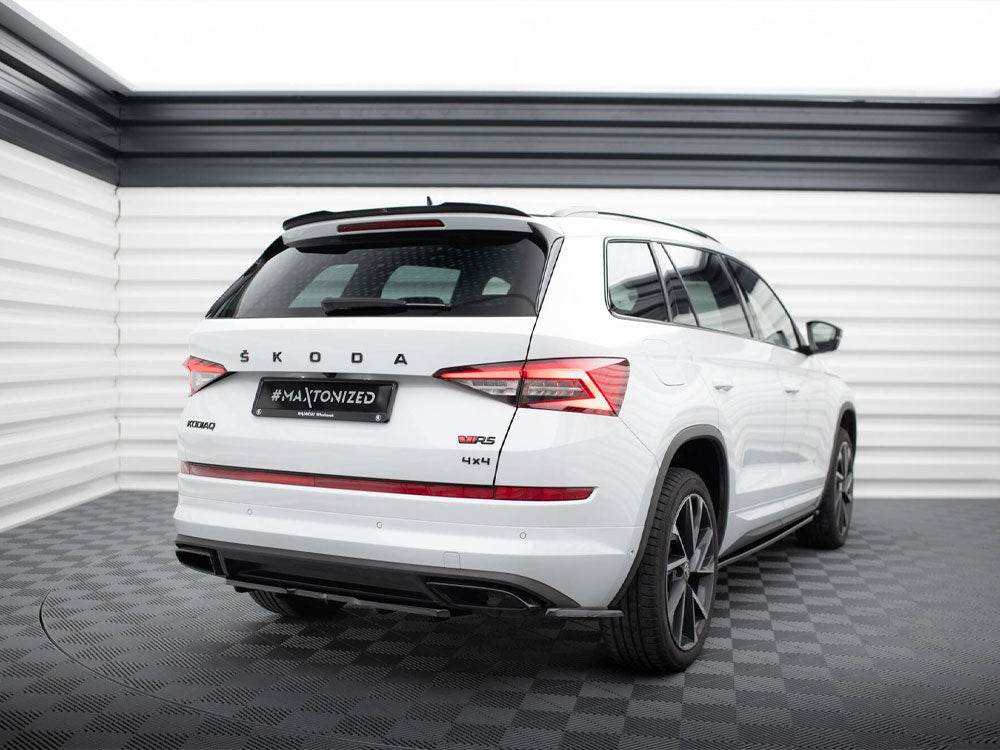 Central Rear Splitter (Vertical Bars) Skoda Kodiaq RS - Wayside Performance 