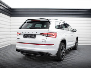 Central Rear Splitter (Vertical Bars) Skoda Kodiaq RS - Wayside Performance 
