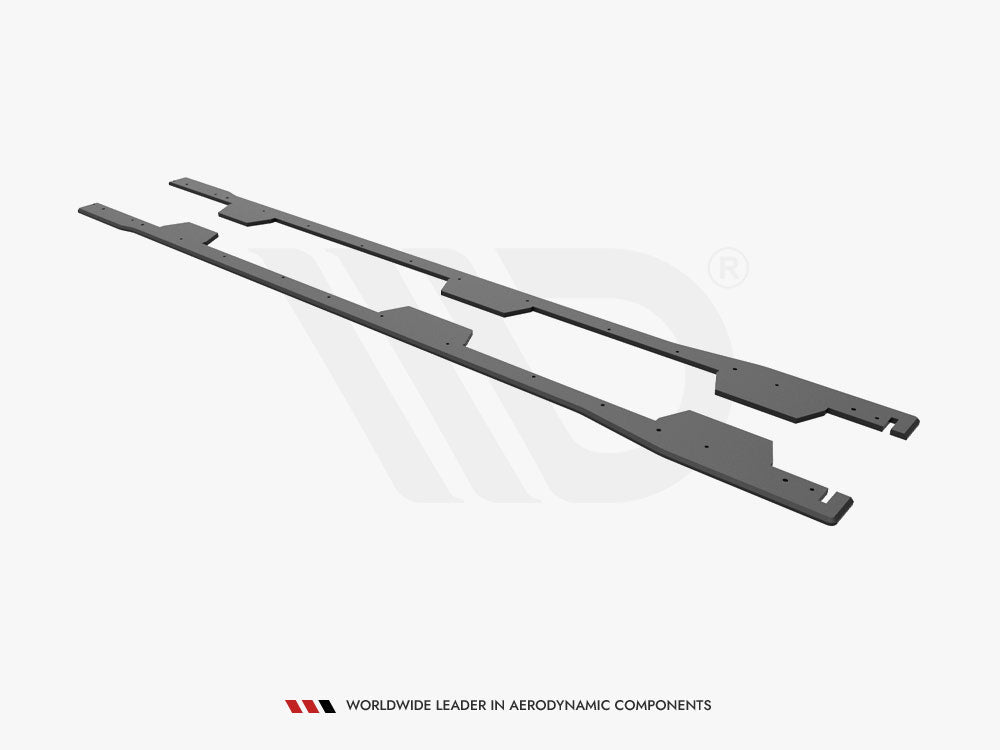Street PRO Side Skirts Diffusers Subaru BRZ Mk1 Facelift - Wayside Performance 