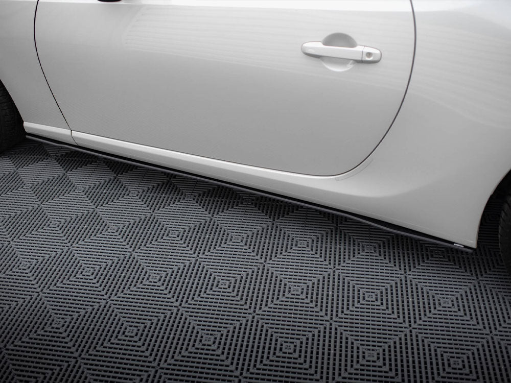 Street PRO Side Skirts Diffusers Subaru BRZ Mk1 Facelift - Wayside Performance 