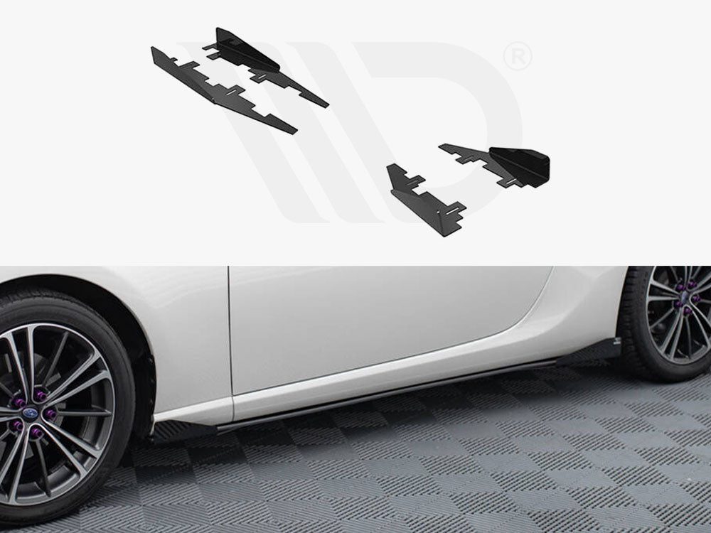Side Flaps Subaru BRZ Mk1 Facelift - Wayside Performance 