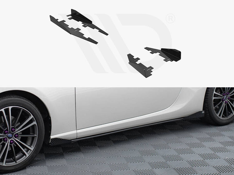 Side Flaps Subaru BRZ Mk1 Facelift - Wayside Performance 