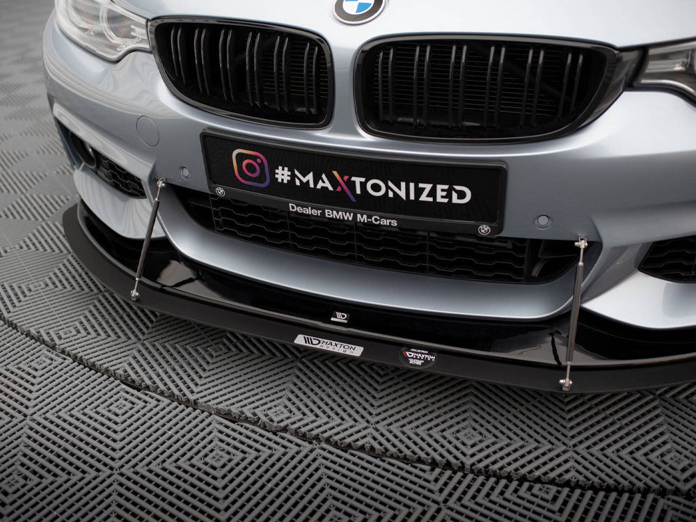 Front Racing Splitter V.2 BMW 4 F32 M-Sport / M-Performance | Wayside ...