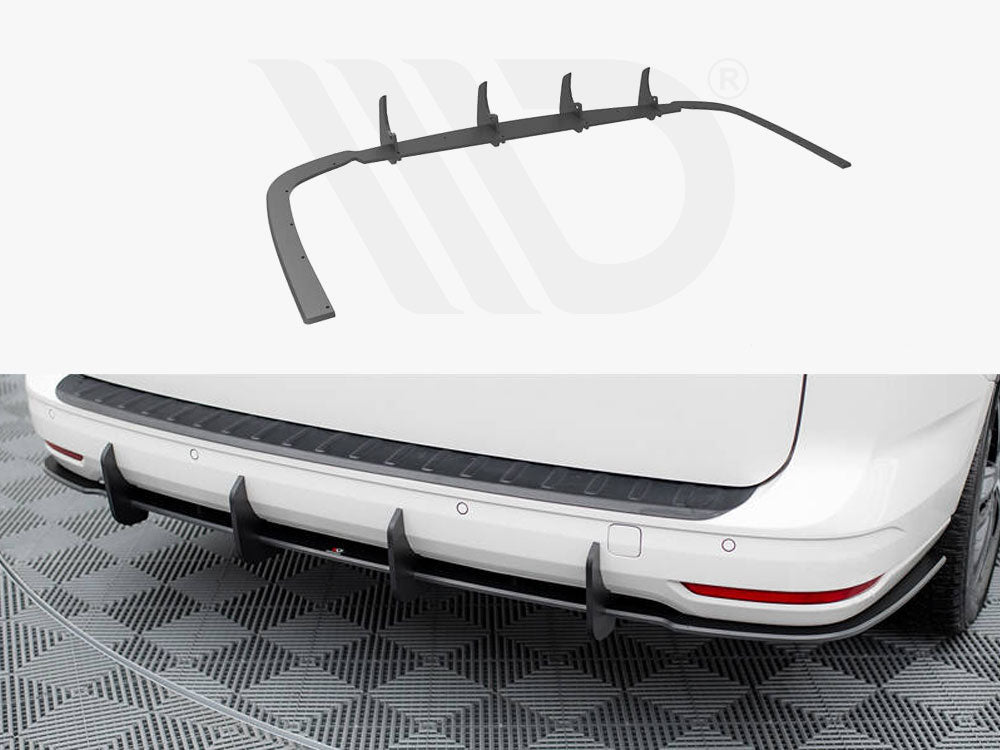 Street PRO Rear Diffuser Volkswagen Caddy Maxi Mk5 - Wayside Performance 