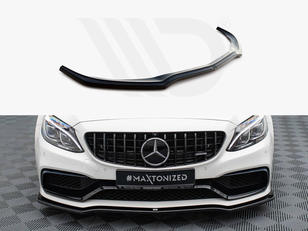 Front Splitter V.1 Mercedes-AMG C63 Sedan / Estate W205 / S205 - Wayside Performance 