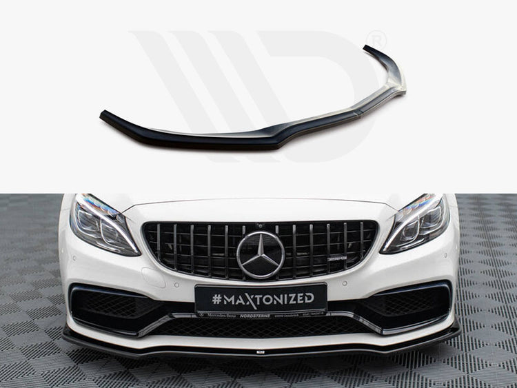 Front Splitter V.1 Mercedes-AMG C63 Sedan / Estate W205 / S205 - Wayside Performance 