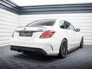 Rear Side Splitters Mercedes-AMG C63 Sedan / Estate W205 / S205 - Wayside Performance 