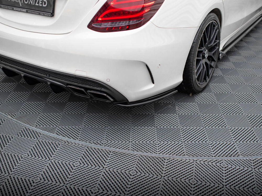 Rear Side Splitters Mercedes-AMG C63 Sedan / Estate W205 / S205 - Wayside Performance 