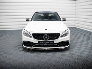 Front Splitter V.2 Mercedes-AMG C63 Sedan / Estate W205 / S205 - Wayside Performance 