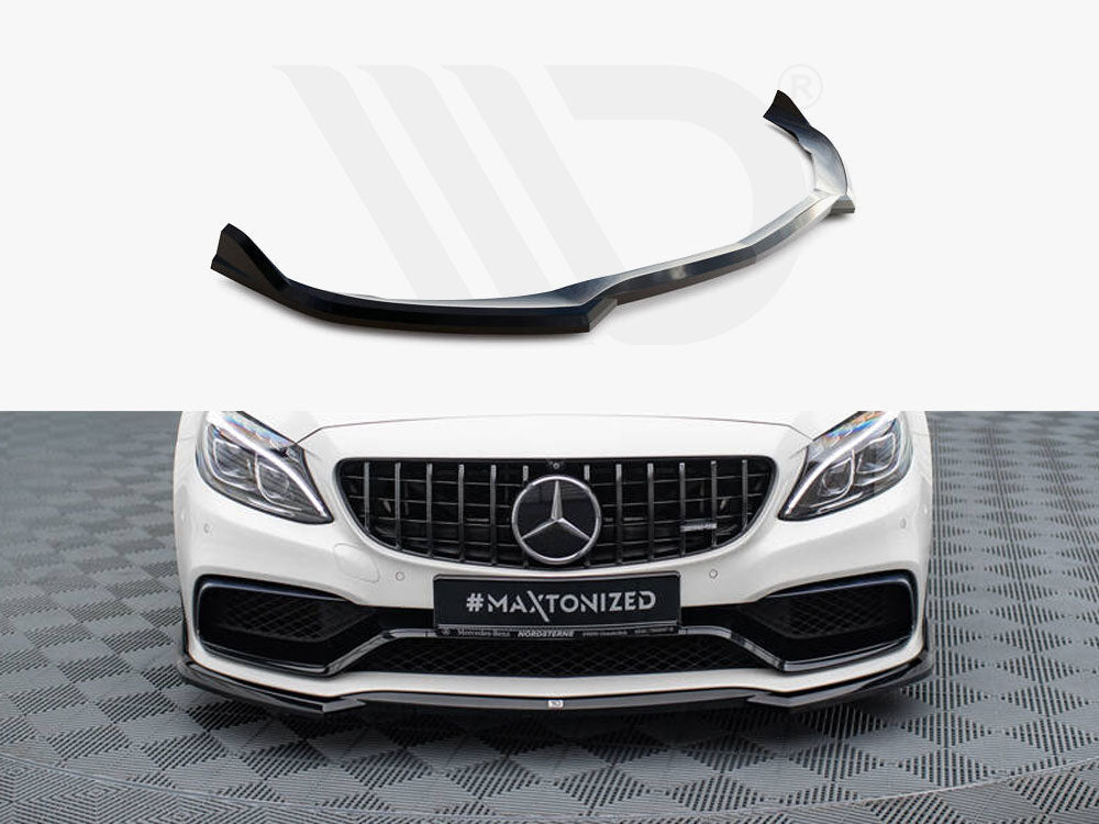 Front Splitter V.3 Mercedes-AMG C63 Sedan / Estate W205 / S205 - Wayside Performance 