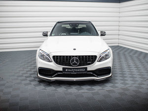 Front Splitter V.3 Mercedes-AMG C63 Sedan / Estate W205 / S205 - Wayside Performance 