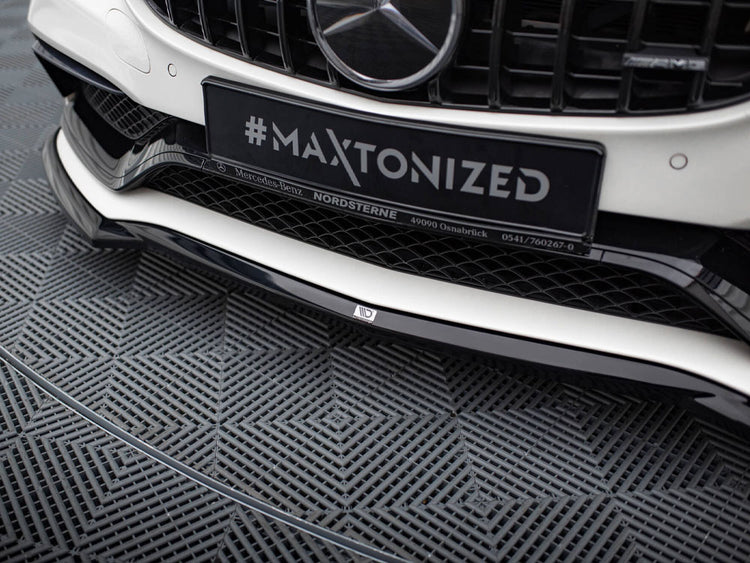 Front Splitter V.3 Mercedes-AMG C63 Sedan / Estate W205 / S205 - Wayside Performance 