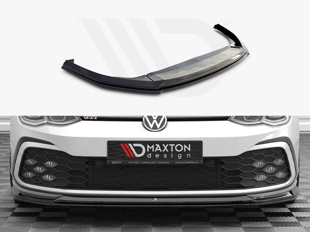 Front Splitter V.6 Volkswagen Golf GTI Mk8 - Wayside Performance 