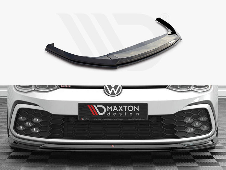 Front Splitter V.6 Volkswagen Golf GTI Mk8 - Wayside Performance 