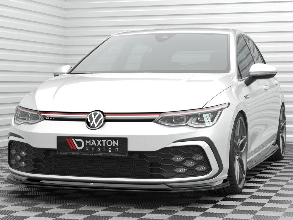 Front Splitter V.6 Volkswagen Golf GTI Mk8 - Wayside Performance 