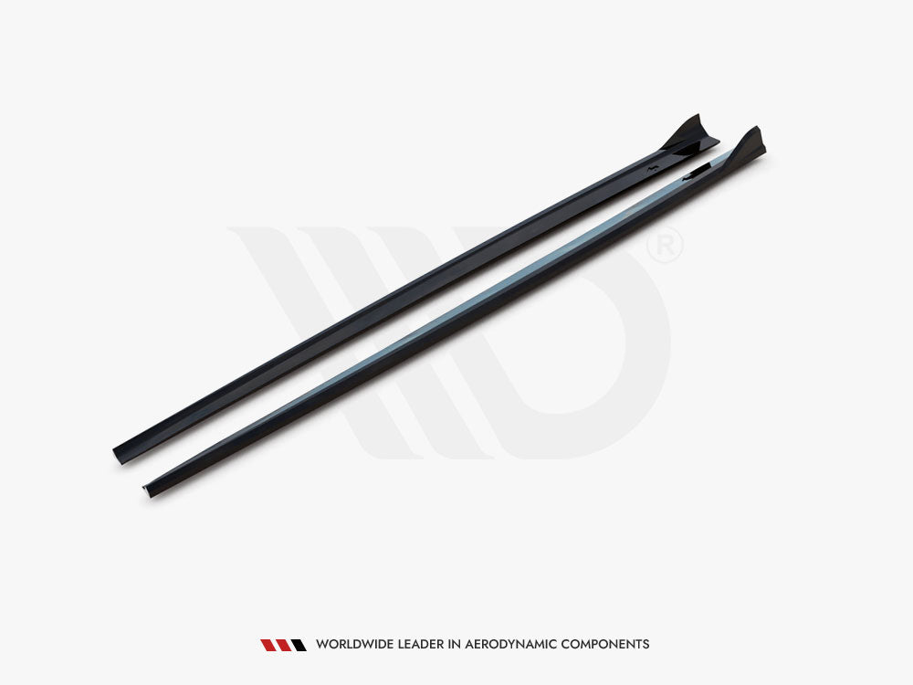 Side Skirts Diffusers V.3 Audi RS3 Sedan 8V Facelift - Wayside Performance 