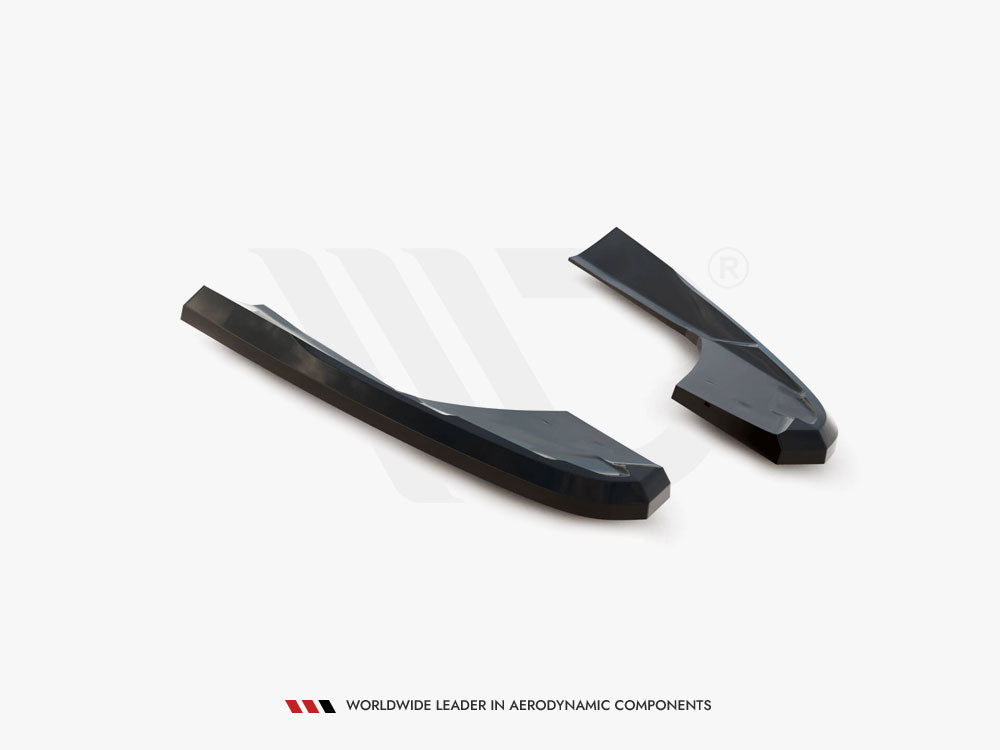 Rear Side Splitters V.2 Audi RS3 Sedan 8V Facelift - Wayside Performance 