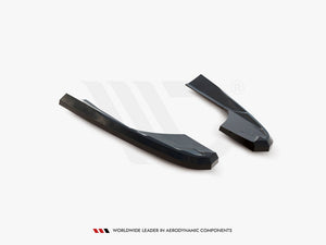 Rear Side Splitters V.2 Audi RS3 Sedan 8V Facelift - Wayside Performance 